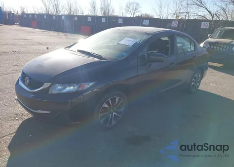 2014 Honda Civic Ex из США, поврежденный, VIN 2HGFB2F82EH520654
